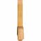 Ekena Millwork Bellingham Rough Sawn Timber Gable Bracket, Western Red Cedar, 48"W x 30"H x 4"D x 6"F, 15/12 Pitch GBW048X30X0406BEL00RWR - alternate 5